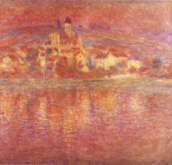 Claude Monet Vetheuil Setting Sun oil painting picture